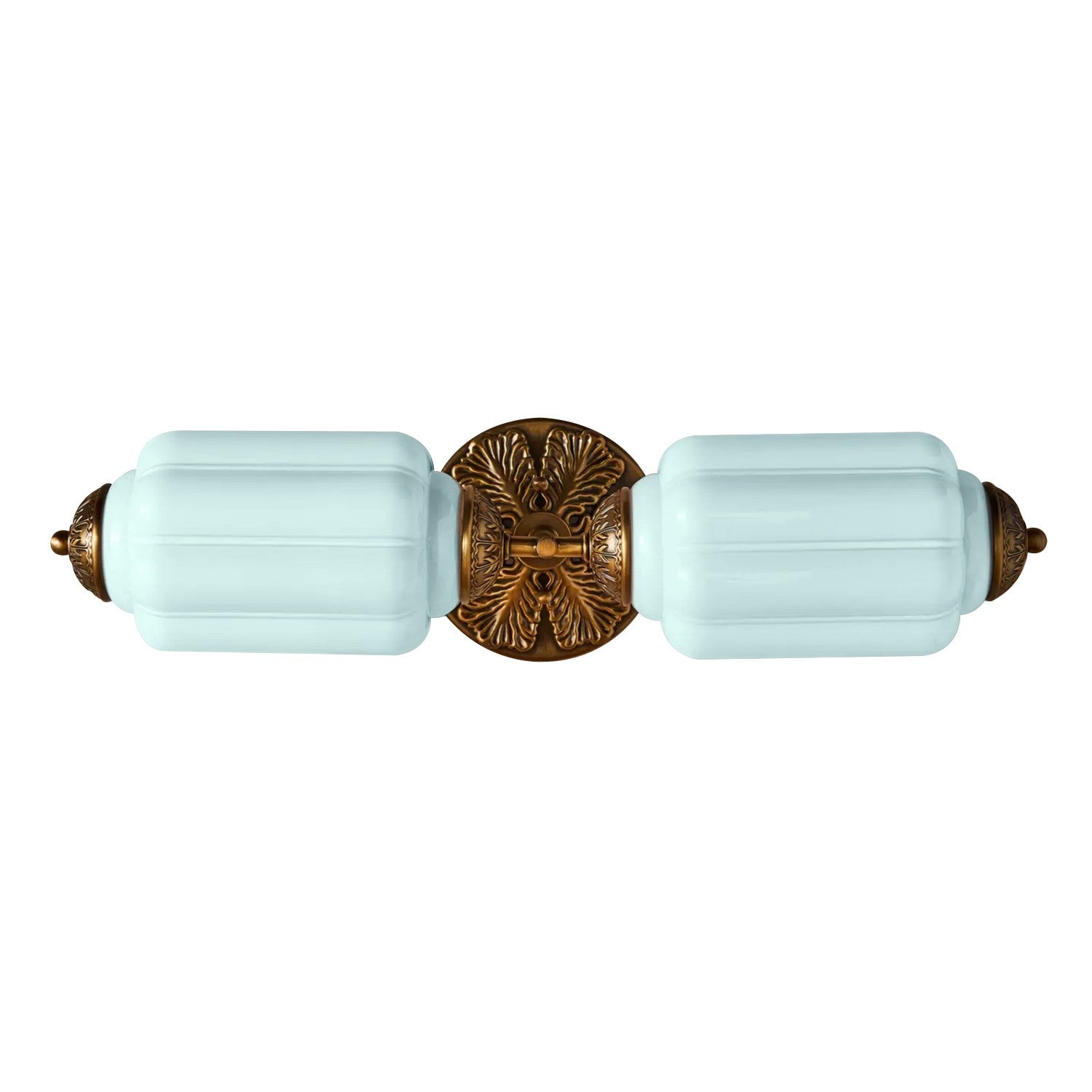 Vintage Elegant Milk Glass Eloise Wall Sconce - Retro Accent Lighting for Bathroom\Bedroom\Hallway