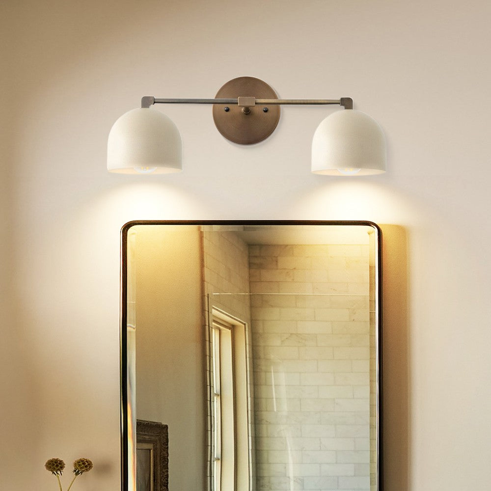 Astair Nordic Metal Deep Ball Vanity Wall Sconce