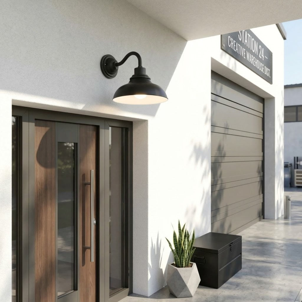 Creed Industrial Dome Metal Sconce