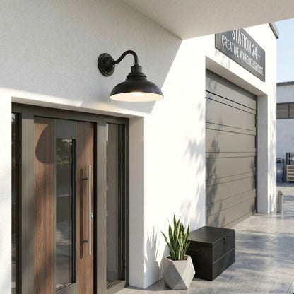 Creed Industrial Dome Metal Sconce