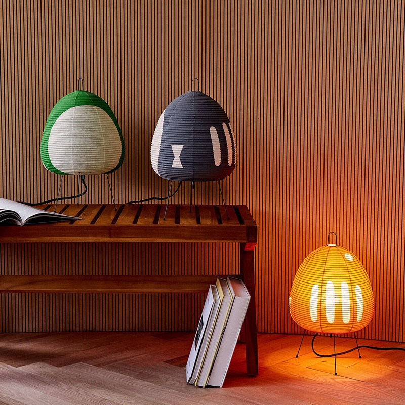 Nicolas Japanese Style Paper Lantern Table Lamp