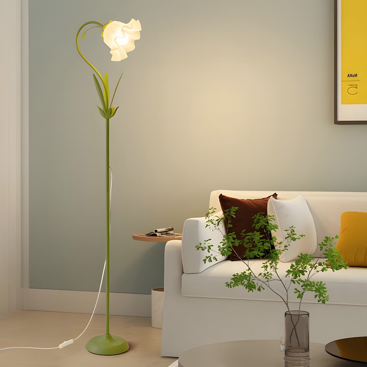 Mayrair Vintage Flower Floor Lamp