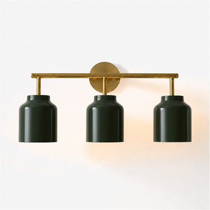 Drilon Modern 3-Light Milk Glass Bathroom Sconce