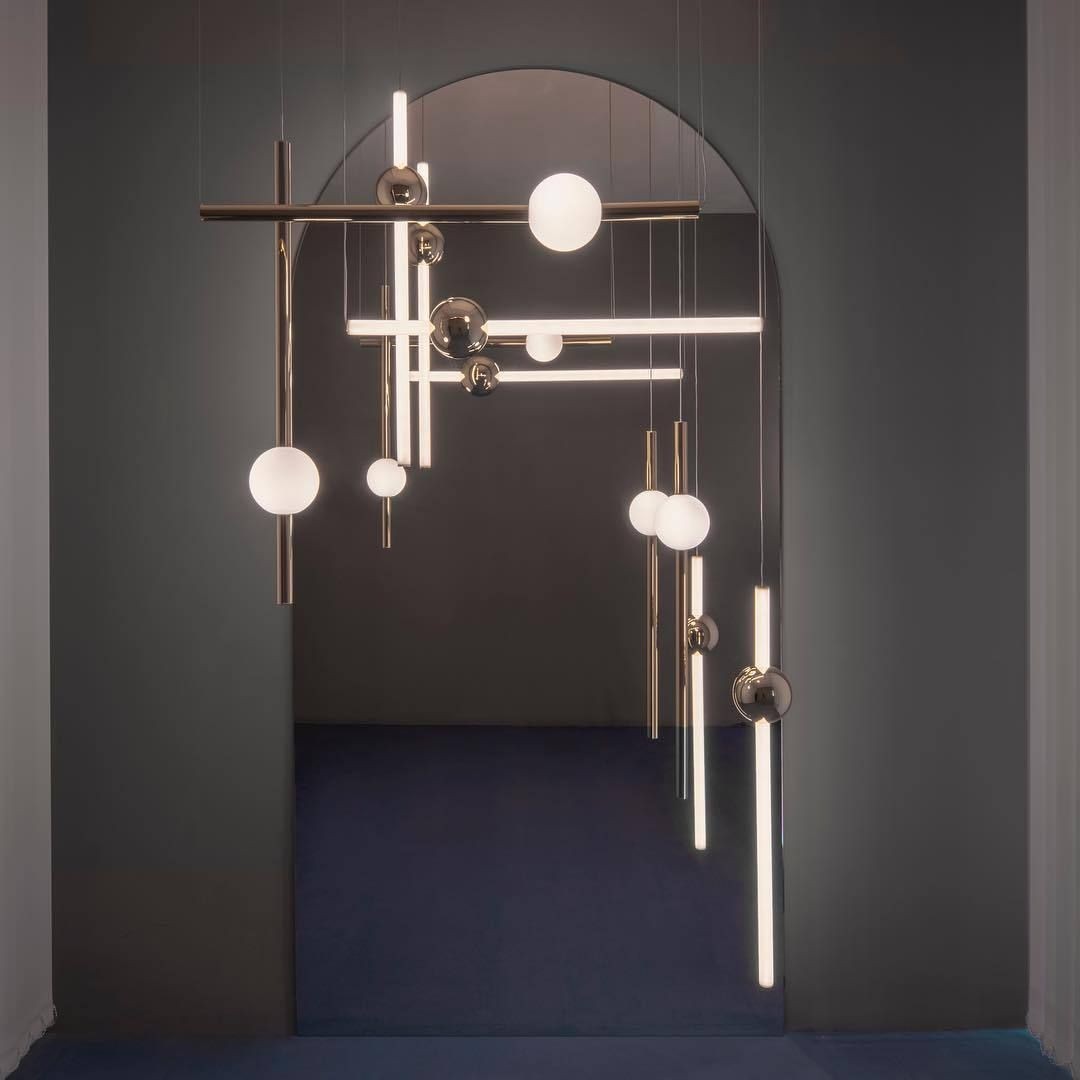 Orion Nordic LED Tube Pendant Light