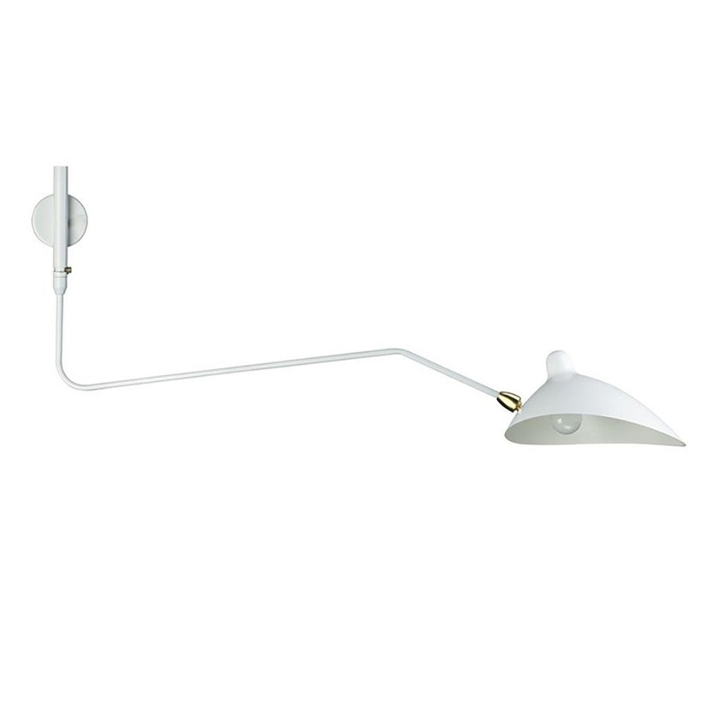 Radha Swing Arm Industrial Modern Wall Sconce