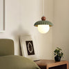 Brynley Cream Style Glass Flower Pendant Light