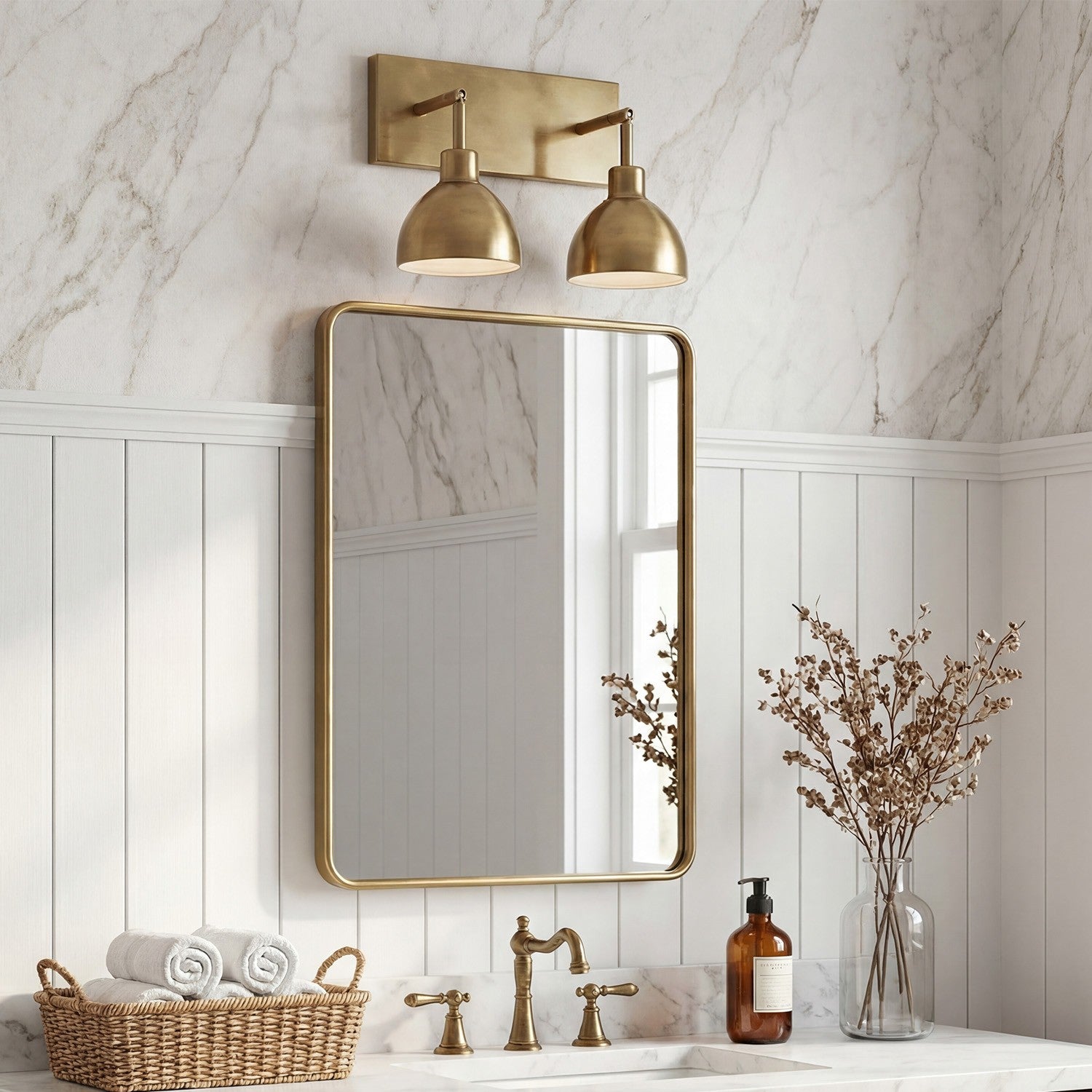 Kairi Minimalist Industrial Vanity Light
