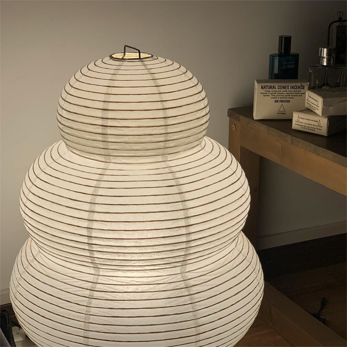 Asmi Miguel Japanese Paper Lantern Table Lamp