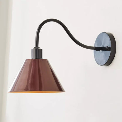 Ferm Minimalist Industrial Tapered Sconce