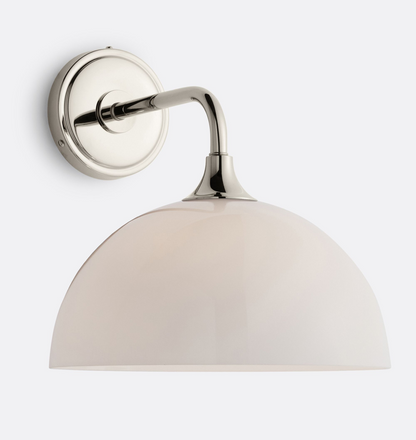 Musara Minimalist Glass Shade Wall Light