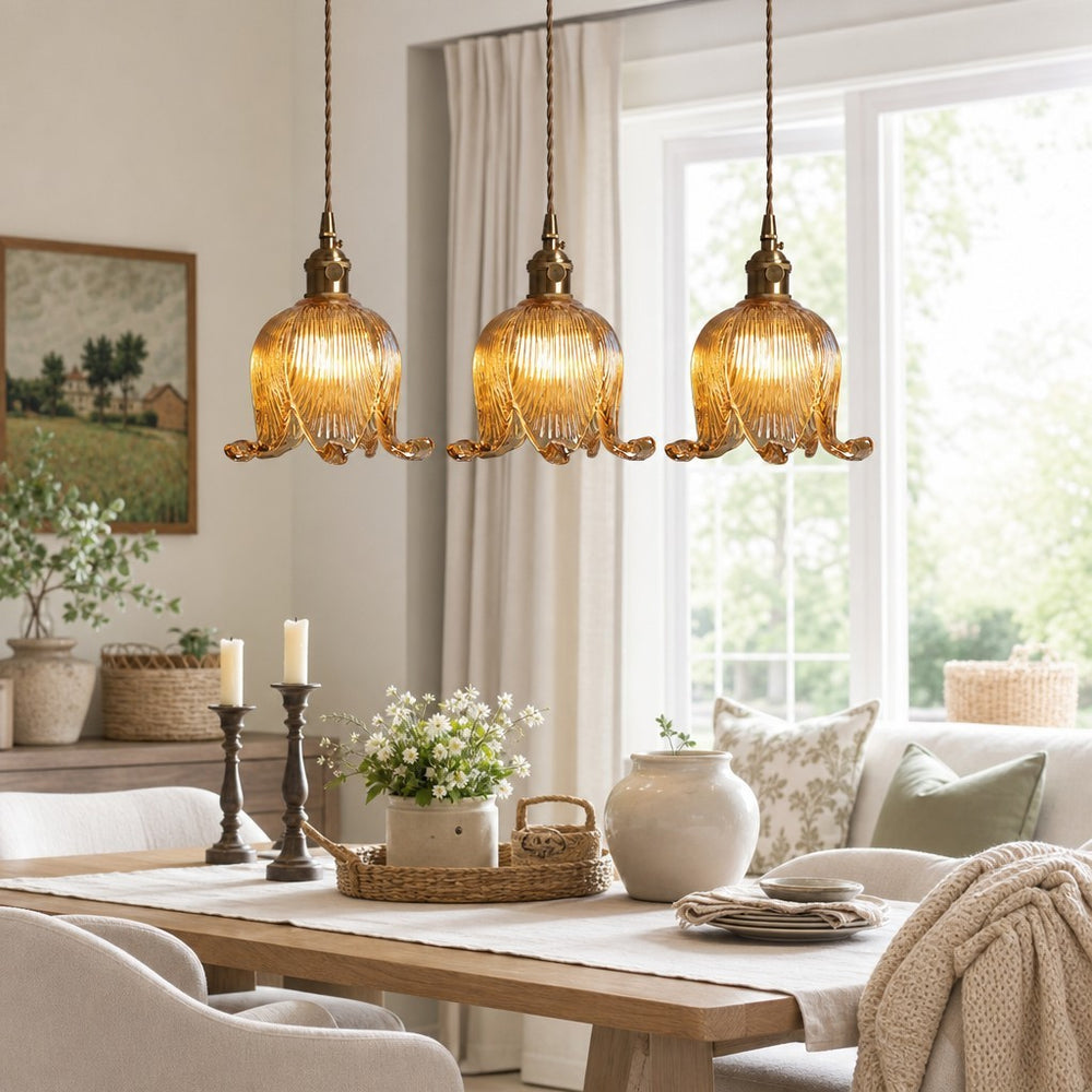 Fawen pendant light in a room setting
