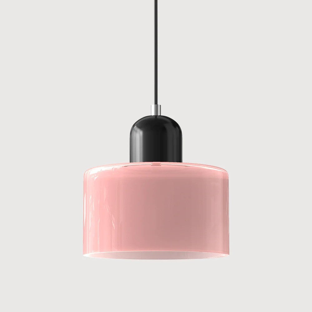 Colorful Creative Small Fresh Glass Shade Pendant Light