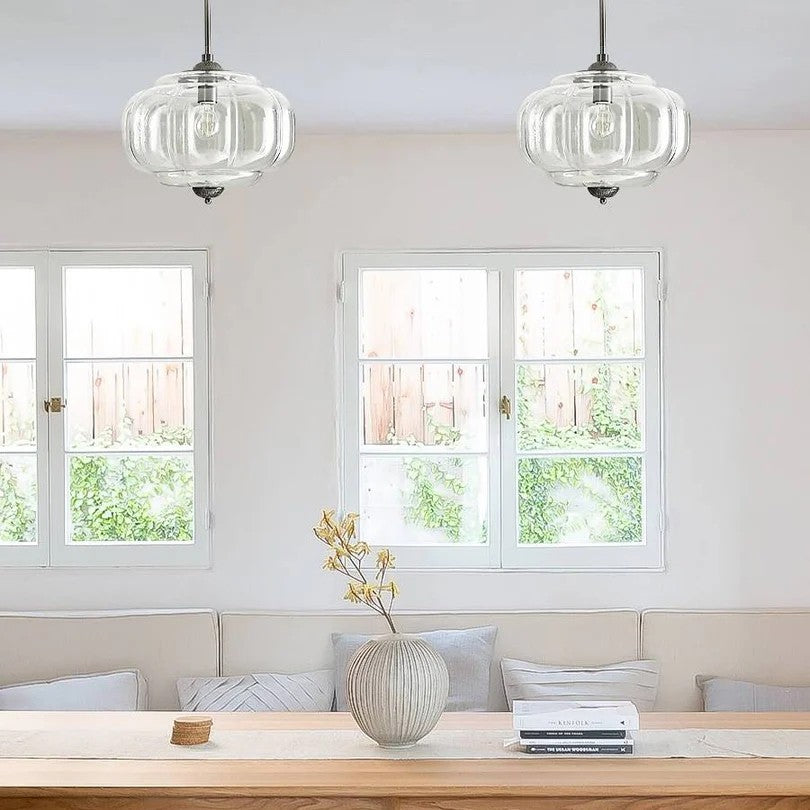 Ozita Retro Semi-Flush Mount Eloise Pendant Light