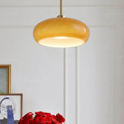 Oziro Vintage Donut Round Glass Ceiling Lights