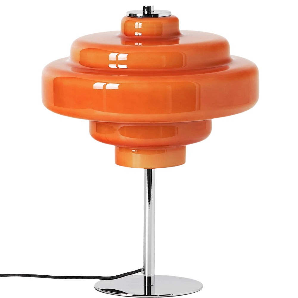 Yves Vintage Tiered Glass Table Light
