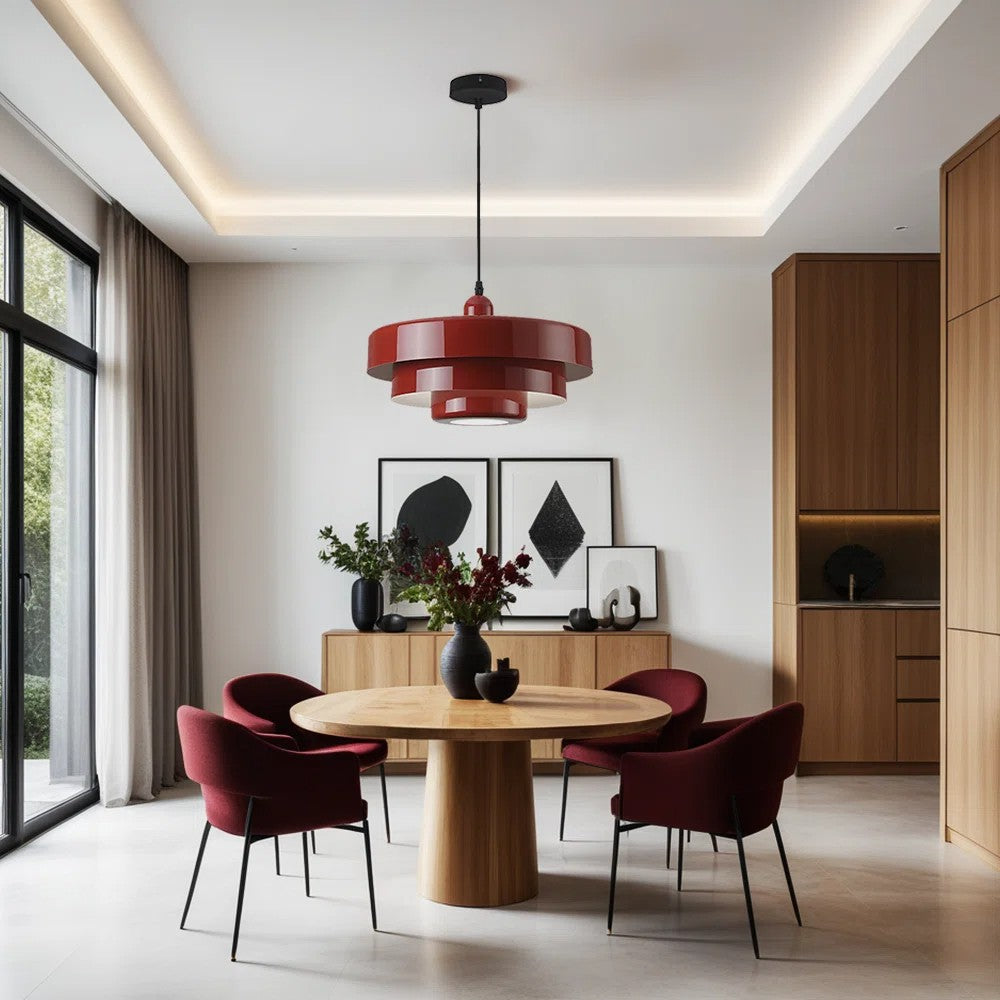 Modern Scandinavian Multi‑Layer Colorful Pendant Light