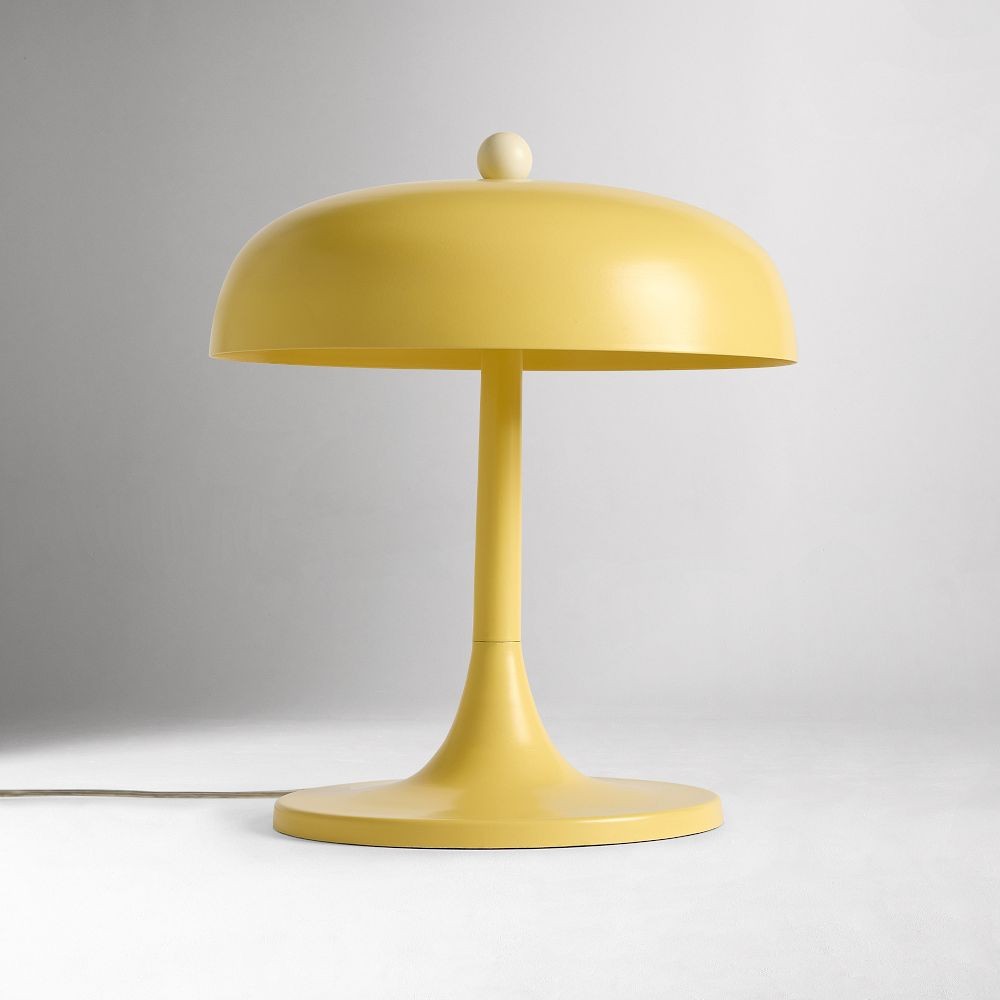 Olyssia Modern Metal Round Table Lamp