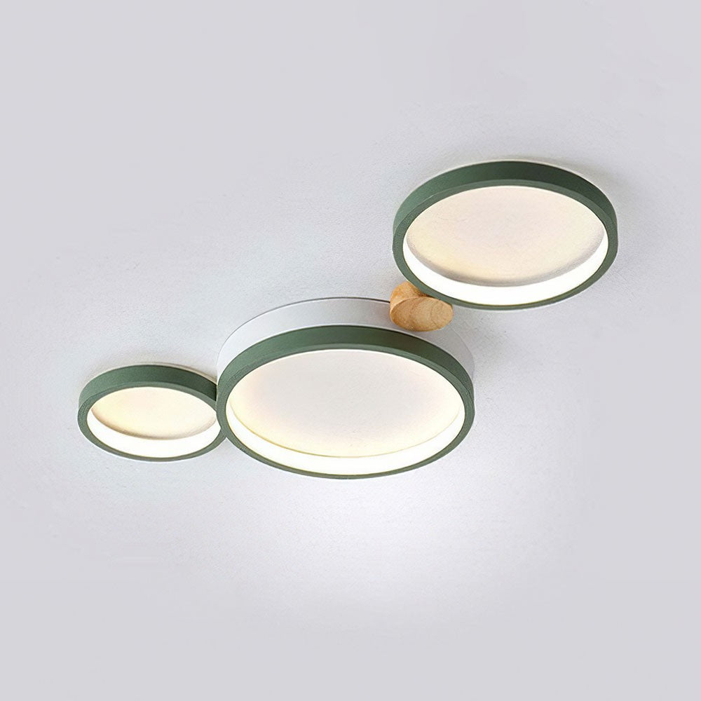 Phelith Modern Scandinavian Circle Ceiling Light