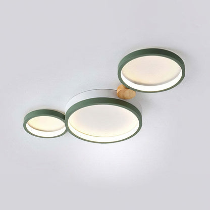 Phelith Modern Scandinavian Circle Ceiling Light