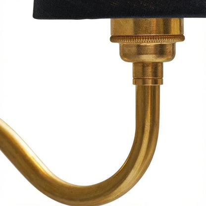 Nyxel Vintage Fabric Small Wall Sconce