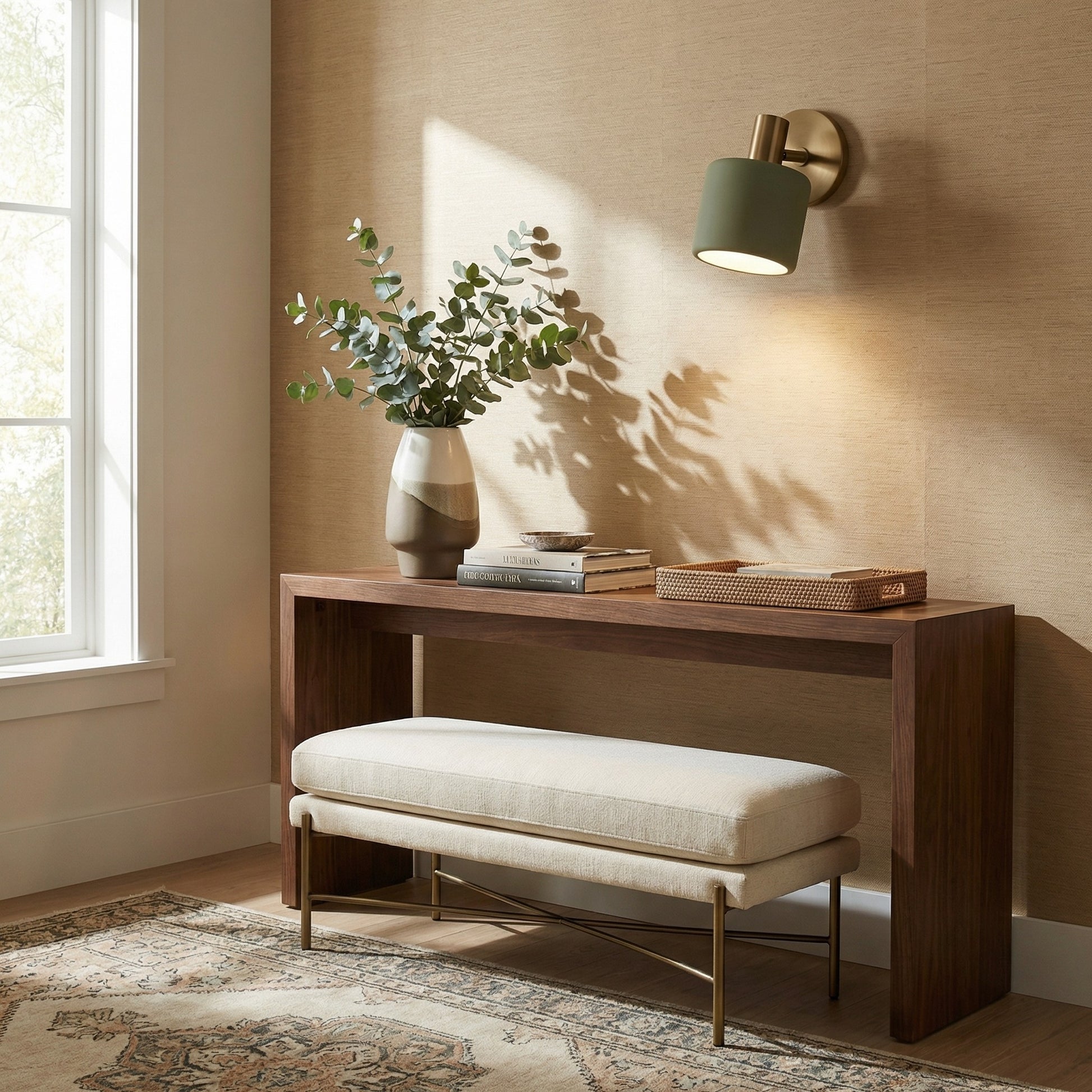 Aura Modern Porcelain Sconce