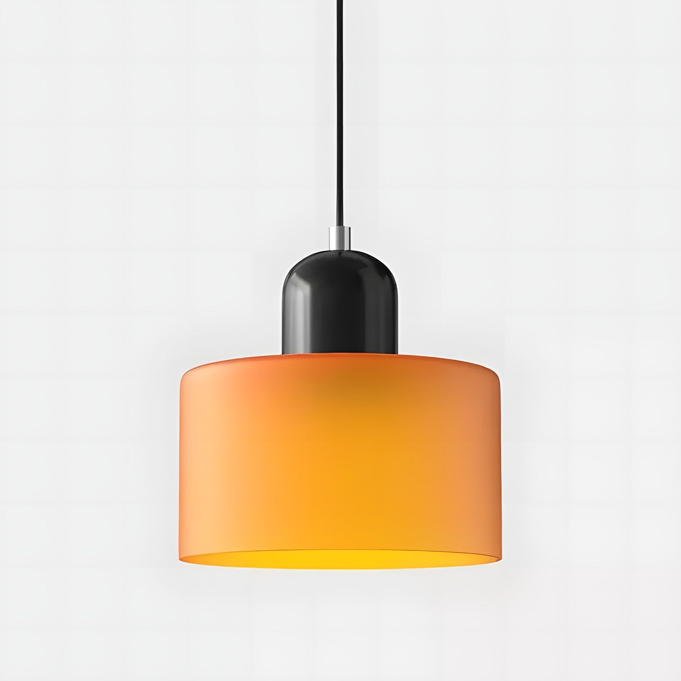 Colorful Creative Small Fresh Glass Shade Pendant Light