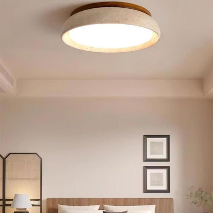 Nox Scandinavian Travertine Ceiling Light