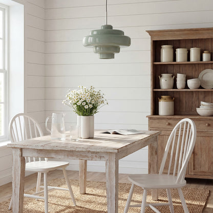 Yves Vintage Tiered Glass Pendant Light