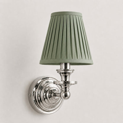Corbin Vintage Color Fabric Wall Sconce