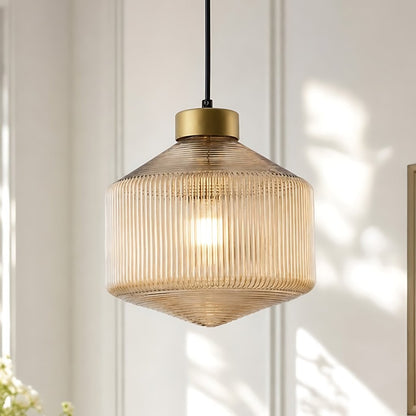 Bullard Modern Diamond Glass Pendant Light