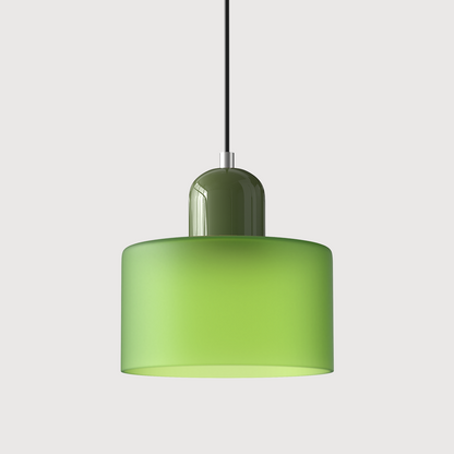 Colorful Creative Small Fresh Glass Shade Pendant Light