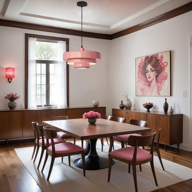 Modern Scandinavian Multi‑Layer Colorful Pendant Light