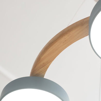 Myrithor Macarons Bird Woon Round Chandelier