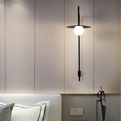 Pyris Scandinavian Minimalist Metal Swing Arm Wall Lamp