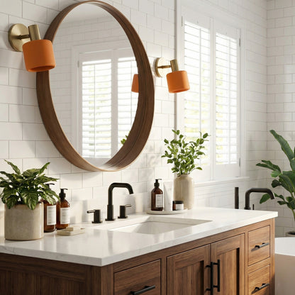 Aura Modern Porcelain Sconce