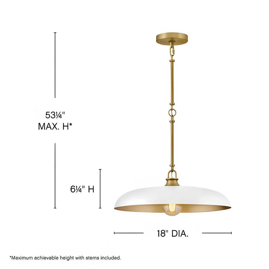 Leila Industrial Rustic Bronze Cone Shade Pendant Light