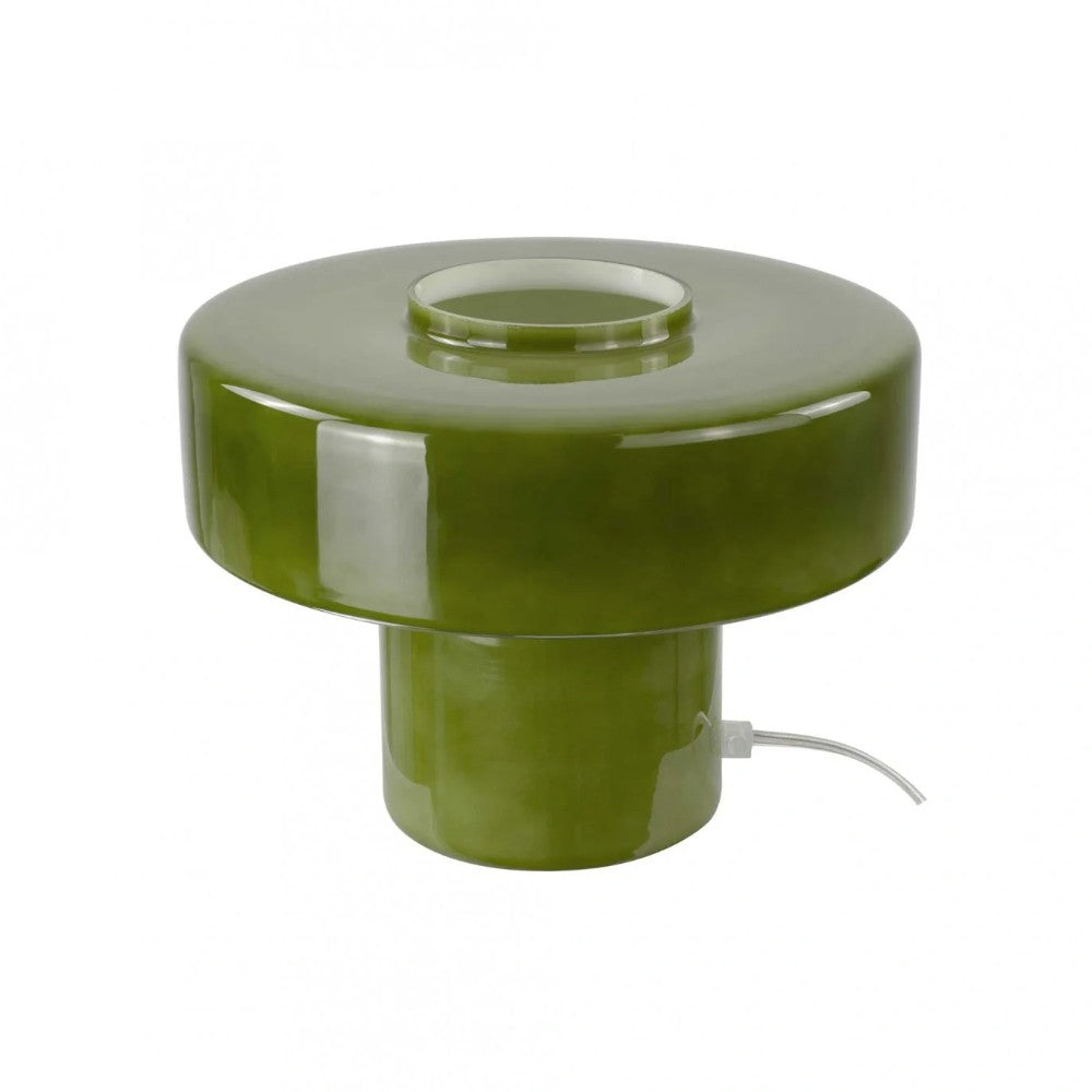 Aetheris Modern Colorful Glass Mushroom Table Lamp