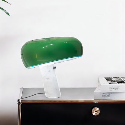 Paula Vintage Table Lamp with Marble Base