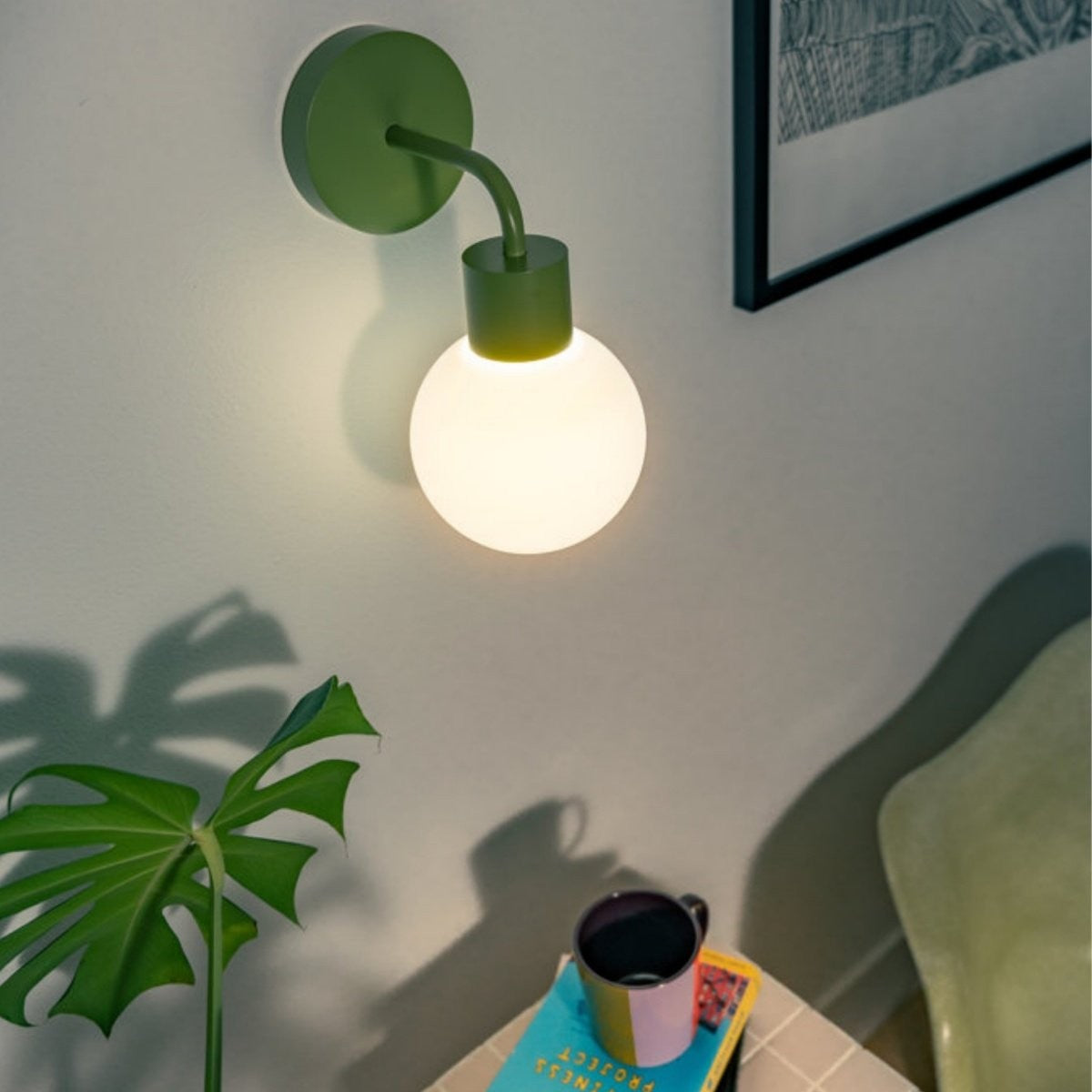 Tessa Modern Rechargeable Colorful Wall Light