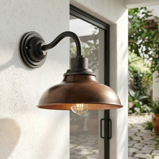 Creed Industrial Dome Metal Sconce