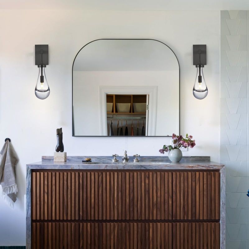 Ozonoa Raindrop Modern Solid Brass Wall Sconce