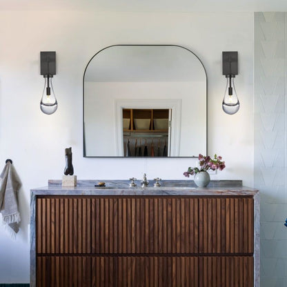 Ozonoa Raindrop Modern Solid Brass Wall Sconce