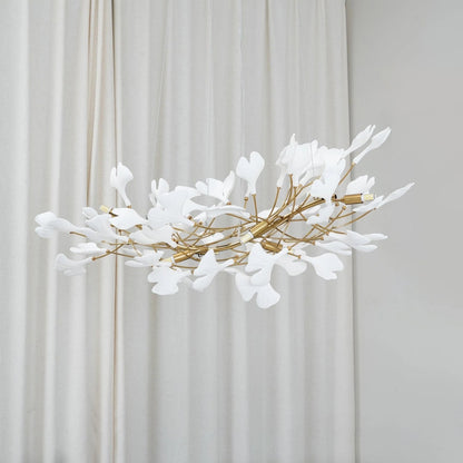 Vesper Luxurious Ginkgo Leaf Chandelier