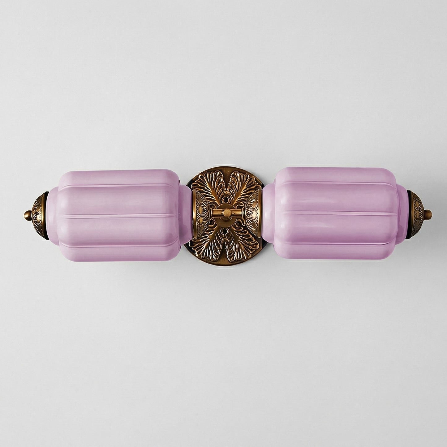 Hartnell Retro Colorful Art Deco Glass Eloise Wall Light