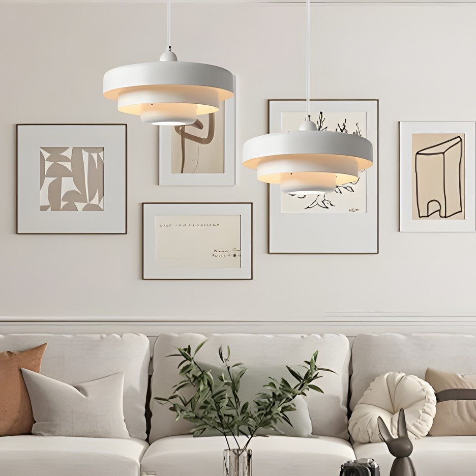 Modern Scandinavian Multi‑Layer Colorful Pendant Light
