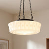 Jeevika Vintage Art Classic Round Personalized Pendant Light