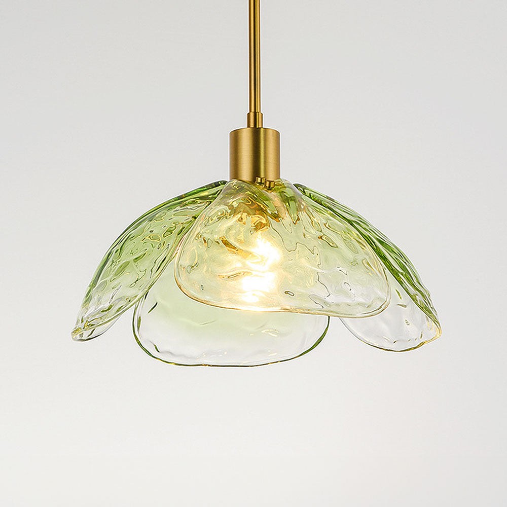 Vexen Flower Stained Glass Hanging Lamp