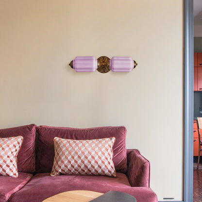 Vintage Elegant Milk Glass Eloise Wall Sconce - Retro Accent Lighting for Bathroom\Bedroom\Hallway