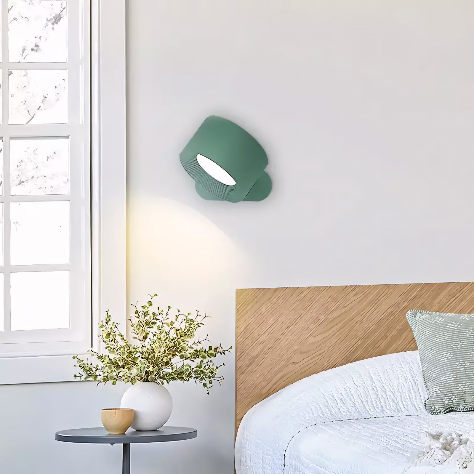 Ozoo Rechargeable Wall Mounted Reading Lights for Bedroom