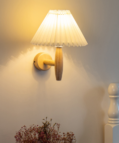 Meher Wooden Wall Lamp